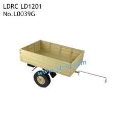 LDRC LD1201 PD-06 RC Climbing Crawler Parts Yellow Trailer L0039G