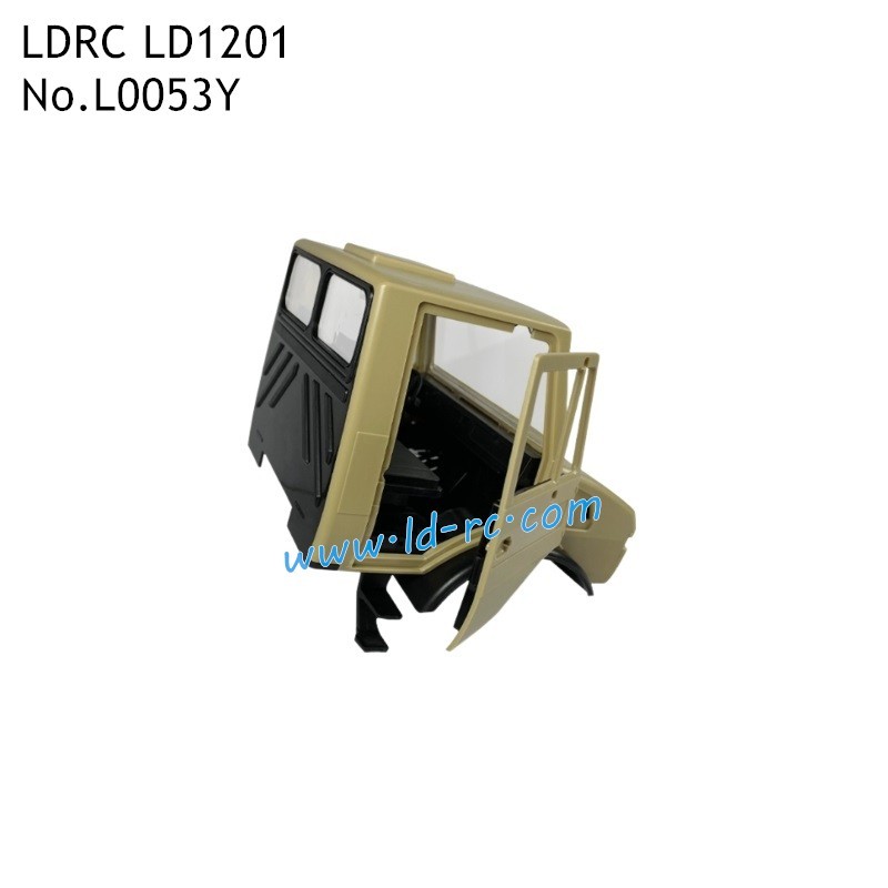 LDRC LD1201 PD-06 RC Climbing Crawler Parts Yellow Header Assembly L0053Y