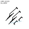 Wiper and Door Handle Kit L0059 Parts for LDRC LD1201 PD-06 Rock RC Crawler