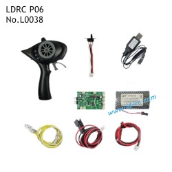 3-Channel Remote Control Kit L0038 Parts for LDRC PD-06 Rock RC Crawler