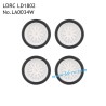 LDRC LD1802 RC Drift Car Accessories White Drift Tires LA0034W