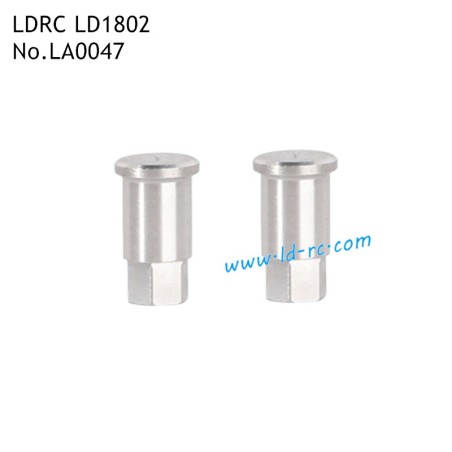 LDRC LD1802 RC Drift Car Accessories Metal Hexagonal Shaft LA0047