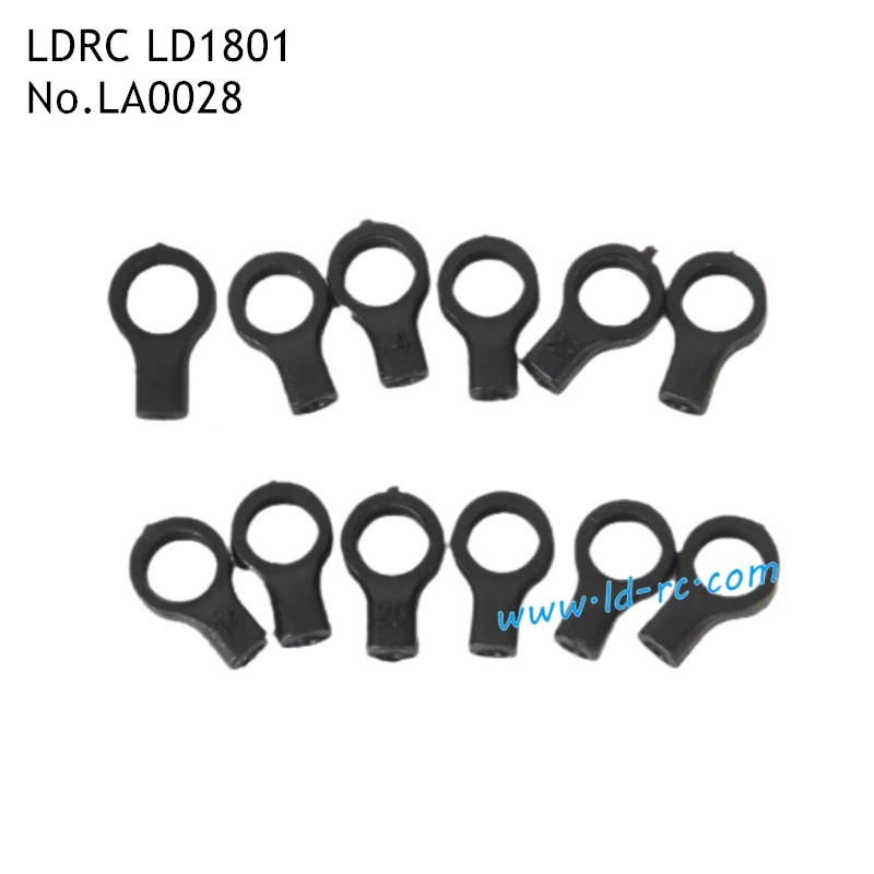 LDRC LD1801 RC Car Parts Rod Head LA0028