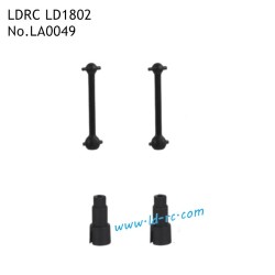 LDRC LD1802 RC Drift Car Accessories Black Drive Shafts LA0049