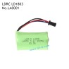 LDRC LD1803 RC Drift Car Parts 7.4V 500mAh SM-3P Head Battery LA0001