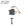 LDRC LD1803 RC Drift Car Parts 9g Servo(Metal Gear) LA0024S