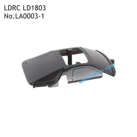 LDRC LD1803 RC Drift Car Parts Car Glass LA0003-1