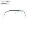 LDRC LD1803 RC Drift Car Parts Spring No. 2 LA0015