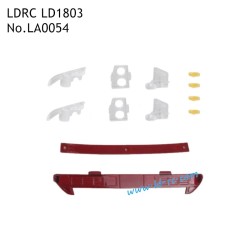 Full Lamp Lens LA0054 Parts for LDRC LD1803/NSX High Speed Drift RC Truck