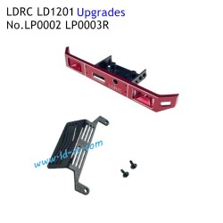 LP0002 LP0003R LDRC LD1201 Uprgade PartsMetal Front Bumper and Metal Guard