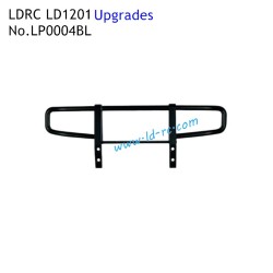 LP0004BL LDRC LD1201 Uprgade Parts Metal Front Upper Bumpers Black