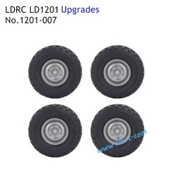 LDRC LD1201 Upgrade Parts Off-road Soft Tires Black 1201-007