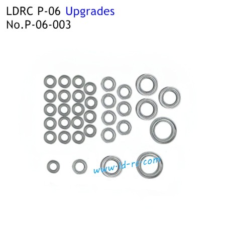 LDRC P-06 1/12 Scale Upgrade Parts Bearings P-06-003