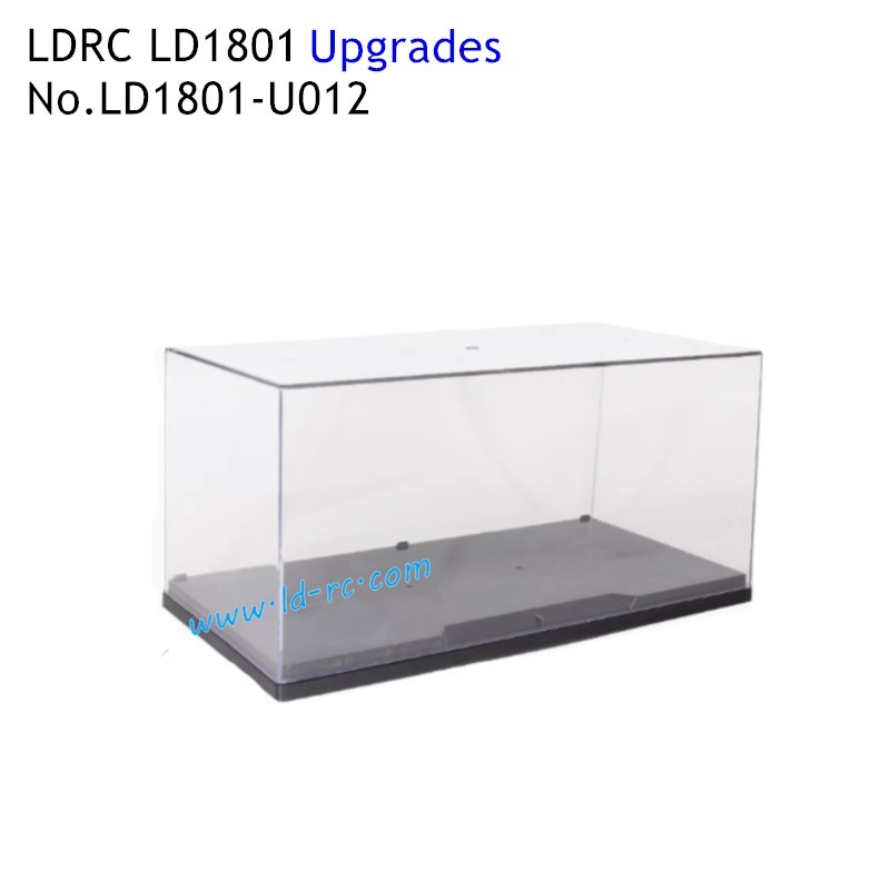 Upgrade Parts Display Case 1801-U012 for LDRC LD1801 High Speed RC Drift Car