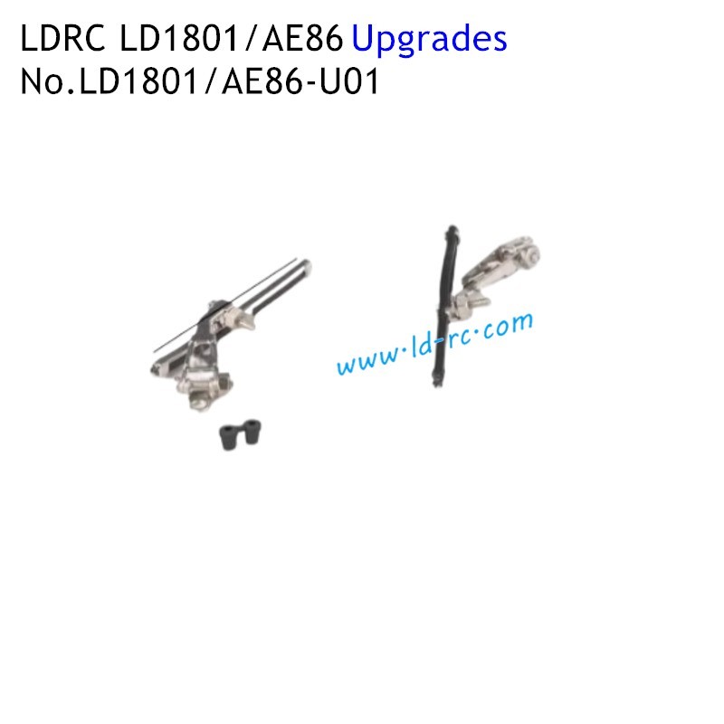 Upgrade Parts Metal Wiper Set 1801/AE86-U01 for LDRC LD1801/AE86 RC Drift Car