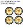 Upgrade Parts Drift Tires 1801/AE86-U04 for LDRC LD1801/AE86 RC Drift Car