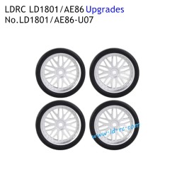 Upgrade Parts Drift Tires 1801/AE86-U07 for LDRC LD1801/AE86 RC Drift Car