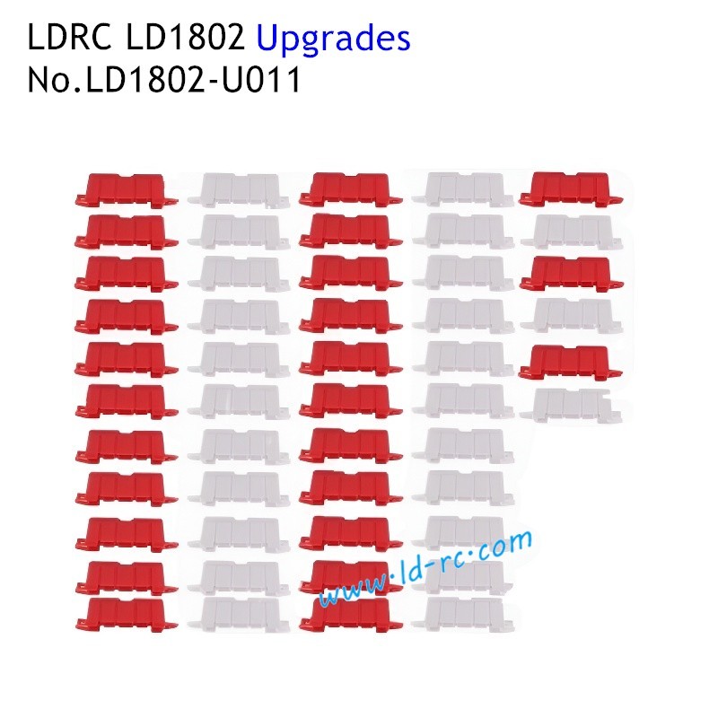 LDRC LD1802 Upgrade Parts Combined Track Barricade 1802-U011