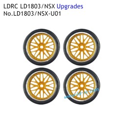 Drift Tires 1803/NSX-U01 Upgrade Spare Parts for LDRC LD1803/NSX Drift RC Car