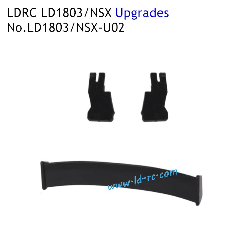 Tail Wings 1803/NSX-U02 Upgrade Spare Parts for LDRC LD1803/NXS Drift RC Car