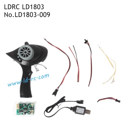 LDRC LD1803 Parts Three Channel Transmitter 1803-009