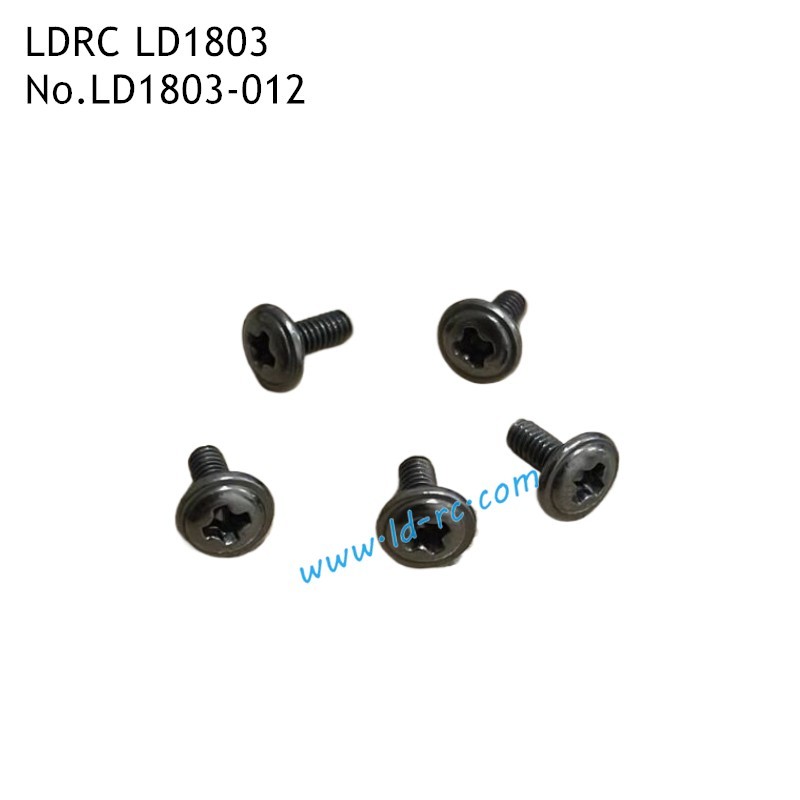 LDRC LD1803 Parts Screws for Tires 1803-012