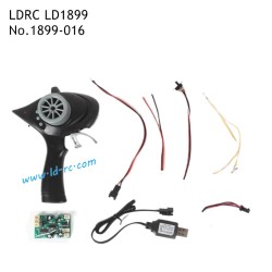 Three Channel Transmitter 1899-016 Parts for LDRC LD1899 2.4G Racing RC Car