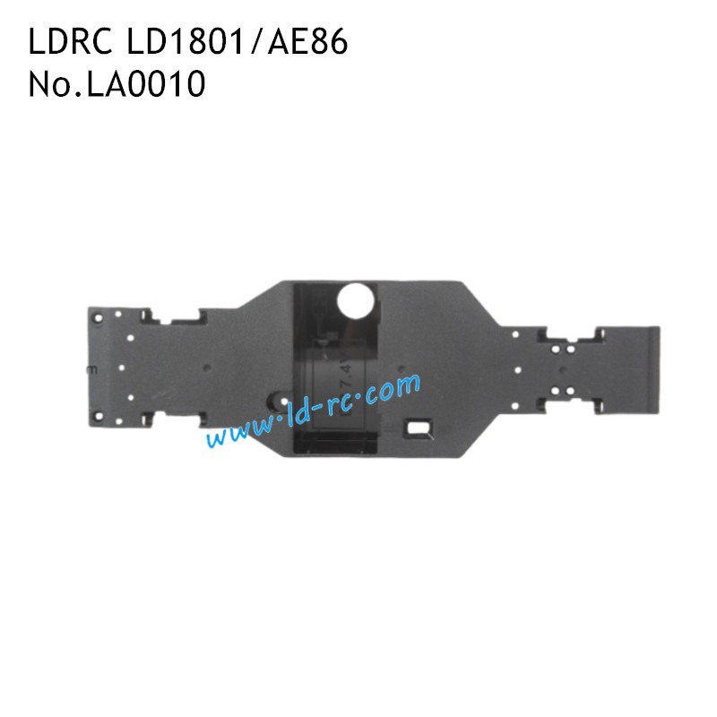 Car Bottom LA0010 Parts for LDRC LD1801/AE86 RC Drift Car