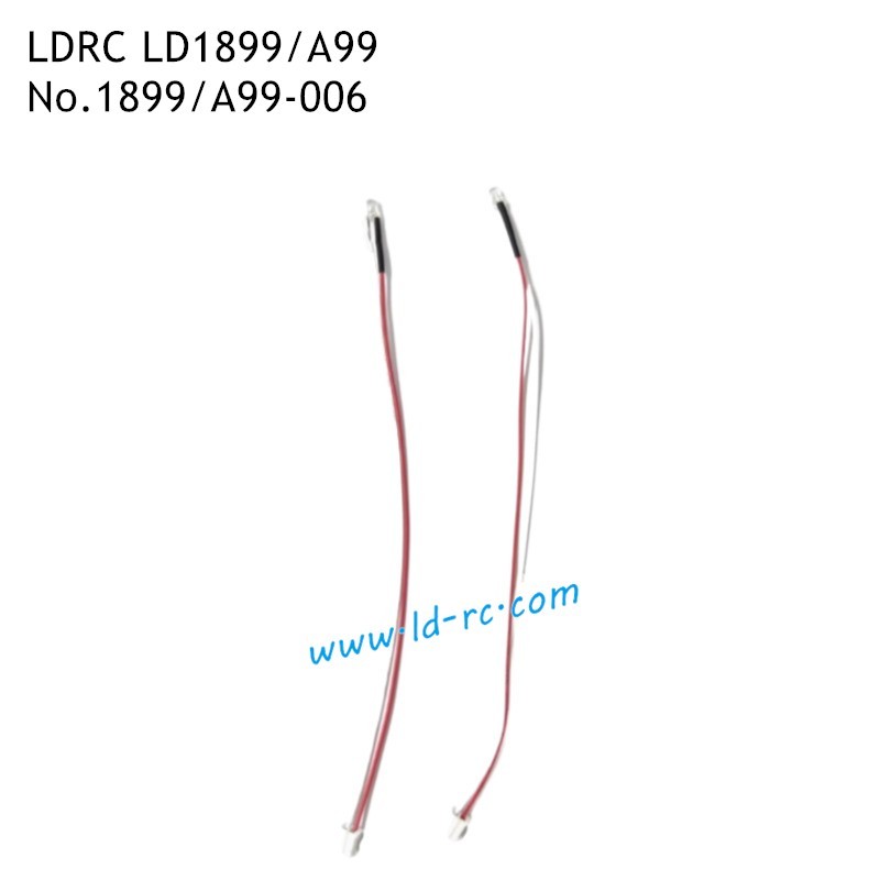 LDRC LD1899/A99 2.4G RC Car Parts Front Turning Light 1899/A99-006