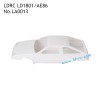 White Car Shell LA0013 Parts for LDRC LD1801/AE86 RC Drift Car