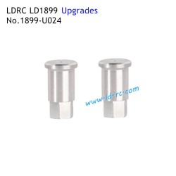 Metal Front Hexagonal Shaft 1899-024 Upgrade Parts for LDRC LD1899/A99 RC Truck