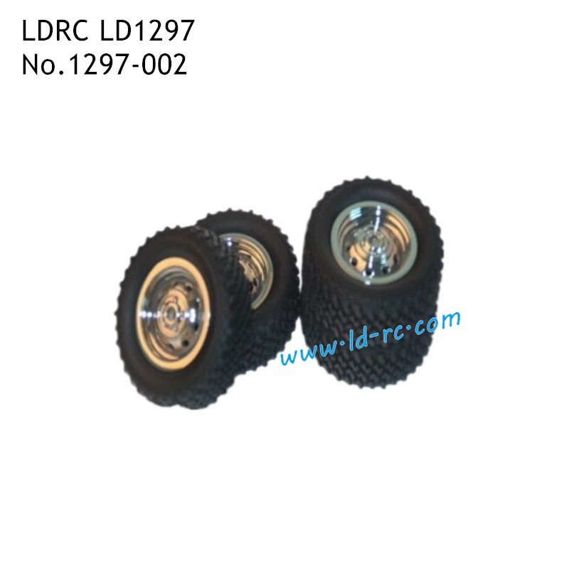 LDRC LD1297 2.4G RC Car Parts Tires 1297-002