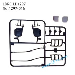 LDRC LD1297 2.4G RC Car Parts Exterior Accessories with Reflector 1297-016