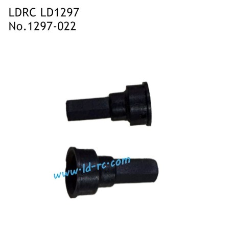 LDRC LD1297 2.4G RC Car Parts Front Wheel Adaptors 1297-022