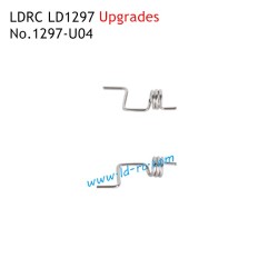 LDRC LD1297 RC Car Upgrade Parts Front Left and Right Springs 1297-U04