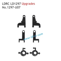 LDRC LD1297 RC Car Upgrade Parts Steering Cups and Upper and Lower Swing Arms 1297-U07