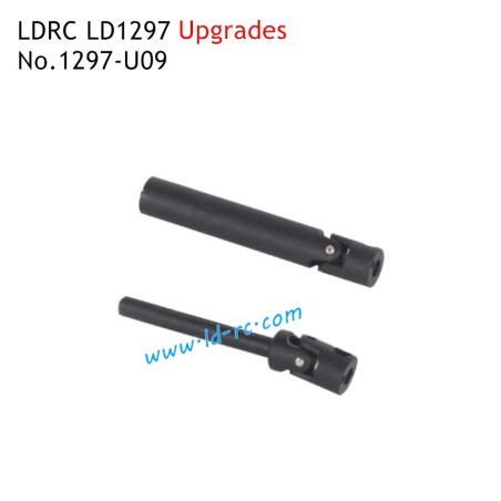 LDRC LD1297 RC Car Upgrade Parts Plastic Rear Drive Shaft 1297-U09