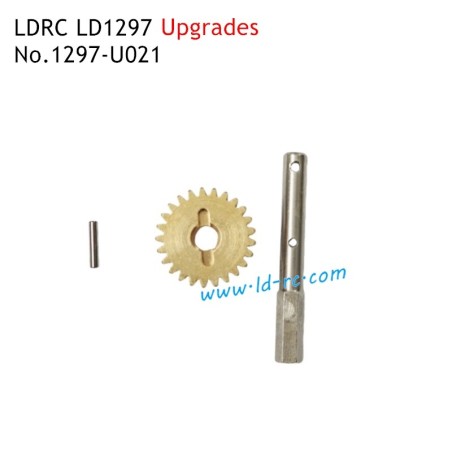 Upgrade Parts Metal Gearbox Big Gear 1297-U021 for LDRC LD1297 Off-road RC Car