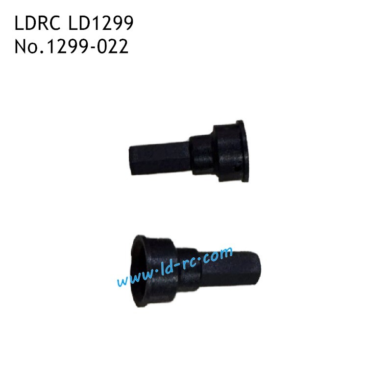 Front Wheel Adaptors 1299-022 Parts for LDRC LD1299 RC Rock Crawler