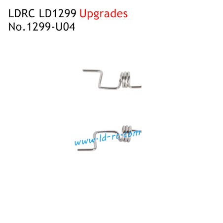 Front Left and Right Springs 1299-U04 Upgrade Parts for LDRC LD1299 High Speed Off-road Truck