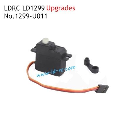 17g Steering Servo 1299-U011 Upgrade Parts for LDRC LD1299 High Speed Off-road Truck