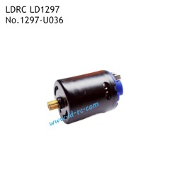 Upgrade Parts 370 Motor and Motor Gear Black 1297-U035 for LDRC LD1297 Off-road RC Car