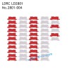 LDRC LD2801 RC Car Parts Combined Track Barricade 2801-004