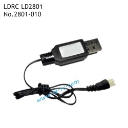 LDRC LD2801 1/28th RC Truck Parts PH2.0-3.7V USB Charging Cable 2801-010