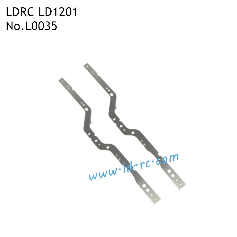 LDRC LD1201 PD-06 RC Climbing Crawler Parts Stainless Steel Beams L0035