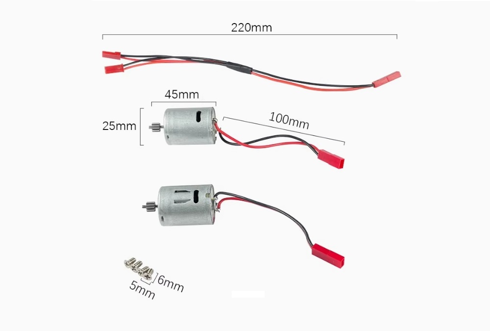 LDRC LD1201 1/12 Upgrade Parts 370 Dual Motor R932