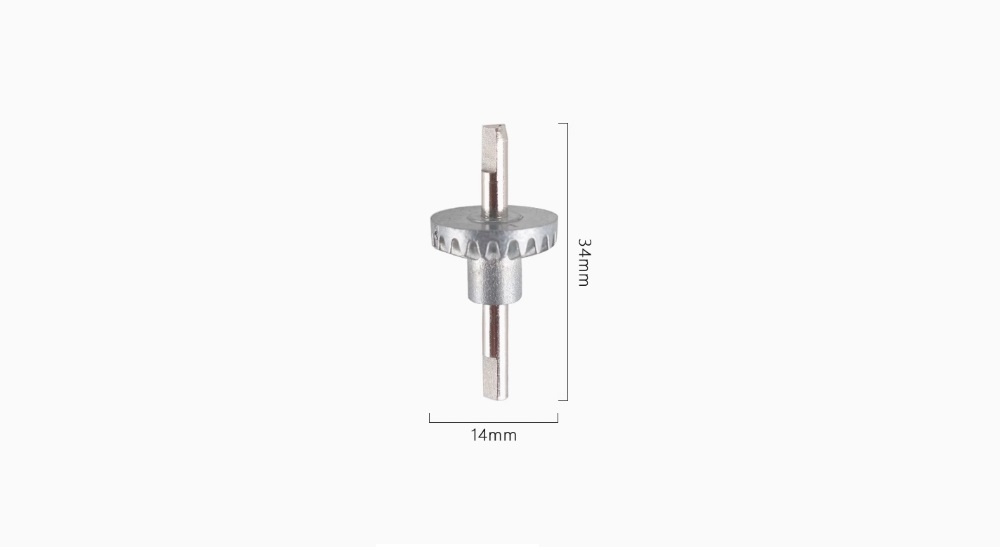 LDRC LD1297 RC Car Upgrade Parts Front Axle Shaft Dimension Overview