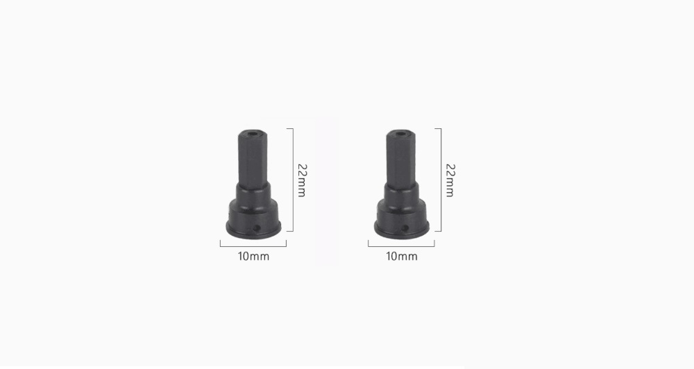 Front Axle Steering Hexagonal Shaft Upgrade Parts for LDRC LD1299 High Speed Off-road Truck Dimension Overview