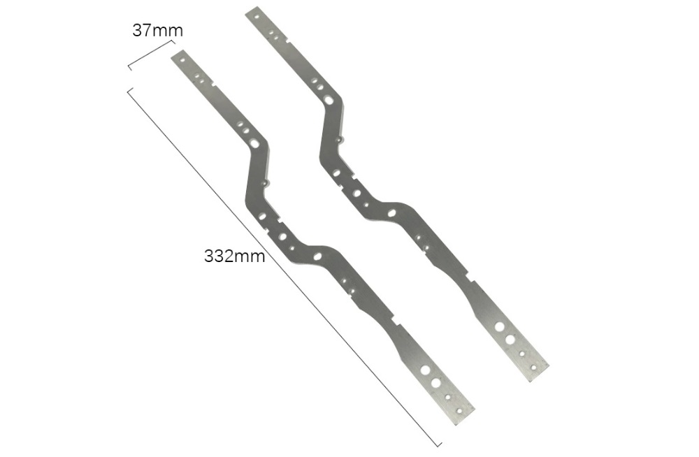 LDRC LD1201 PD-06 RC Climbing Crawler Parts Stainless Steel Beams L0035