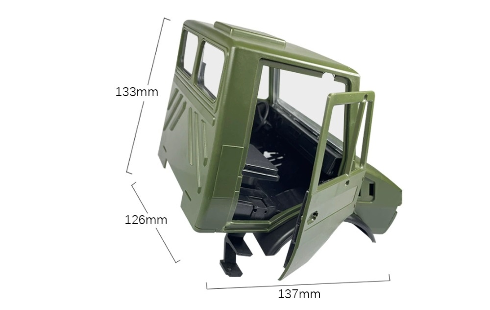 LDRC LD1201 PD-06 RC Climbing Crawler Parts Green Header Assembly L0053G